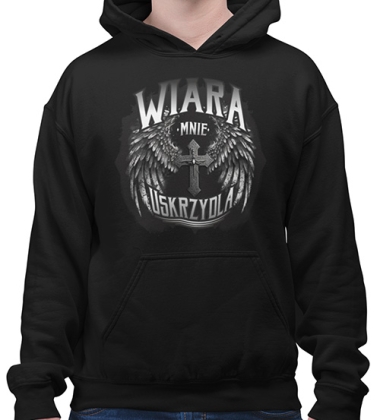 Bluza z kapturem Wiara mnie uskrzydla